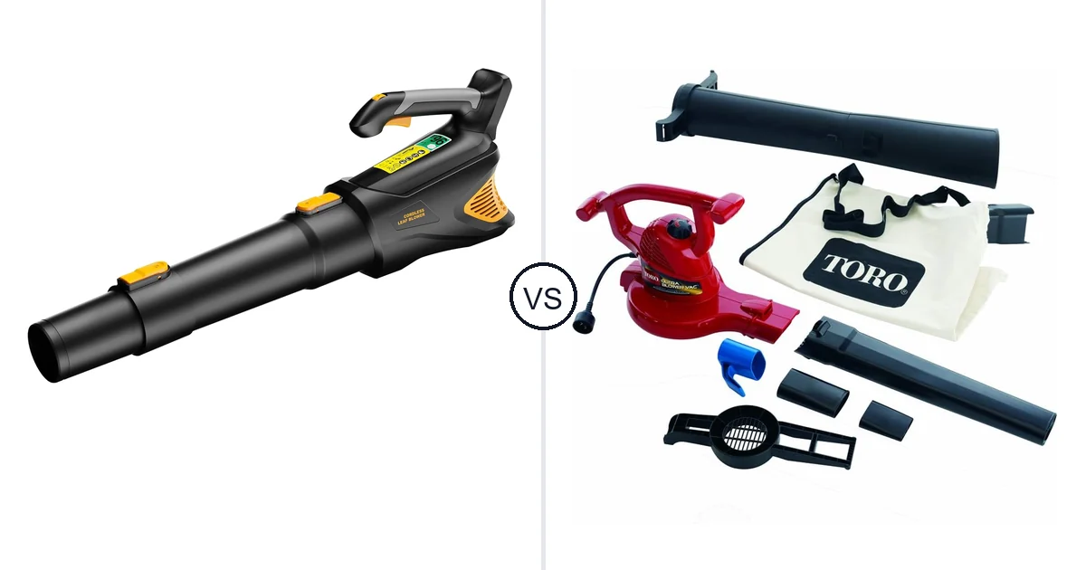 HEINPRO Cordless Leaf Blower vs Toro Handheld: Best Leaf Vacuum for