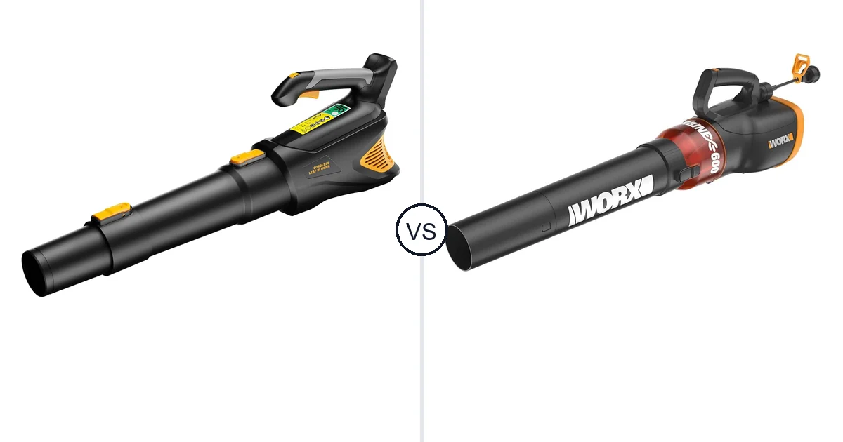 HEINPRO Cordless Leaf Blower vs WORX WG520: Best Leaf Blower for