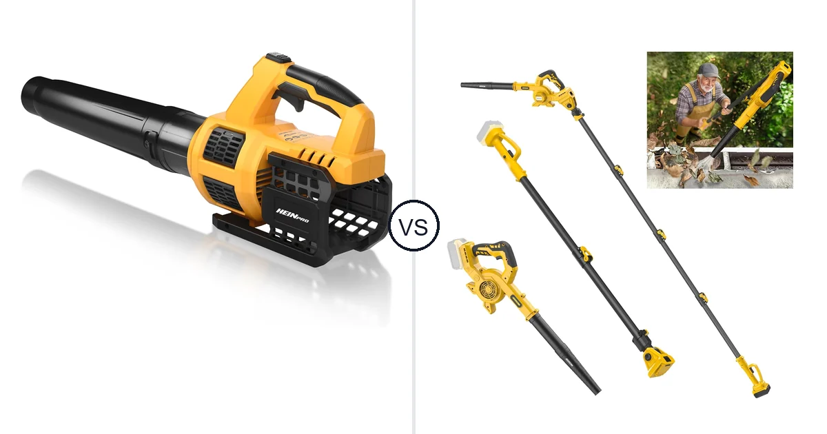 Comparison of HEINPRO Cordless Leaf Blower Compatible and ADOTOCAM GZCYJ