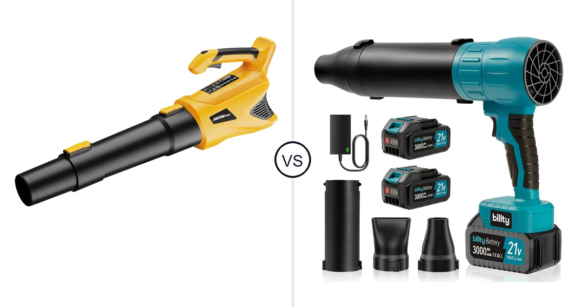 HEINPRO Cordless vs Billty Cordless: Which Leaf Blower Should You Buy?