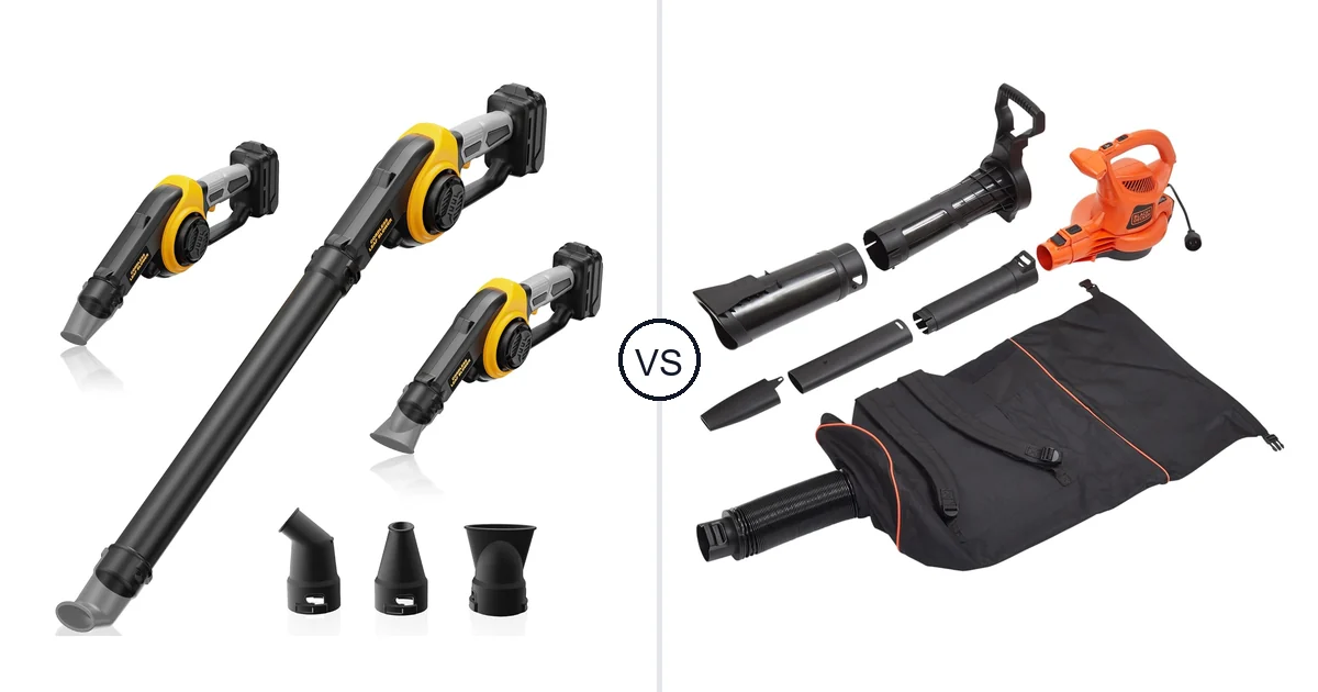 Comparison of HEINPRO Cordless Leaf Blower Compatible and BLACK+DECKER BEBL7000