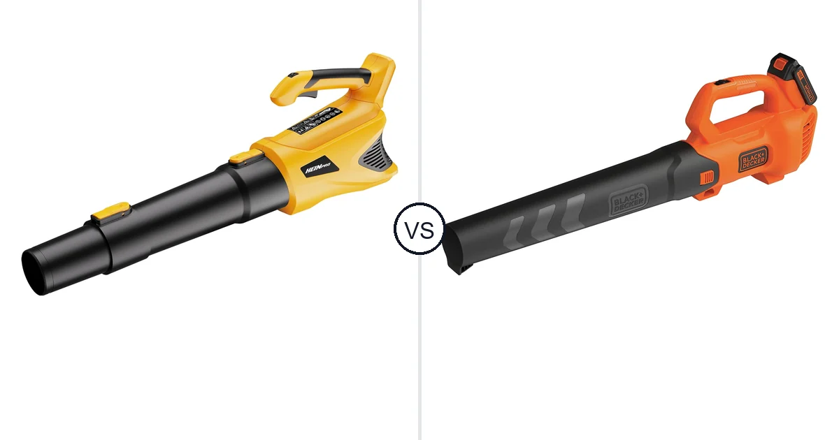 HEINPRO Cordless Leaf Blower vs BLACK+DECKER BCBL700D1: Best Leaf