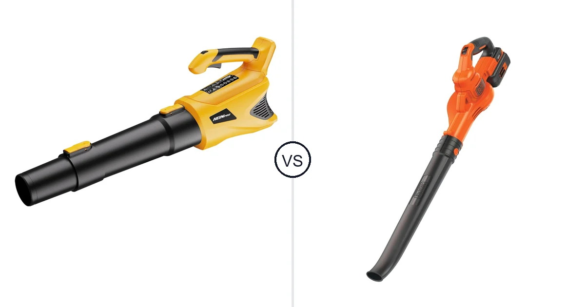 HEINPRO Leaf Blower vs BLACK+DECKER LSW40C: Best Leaf Blower