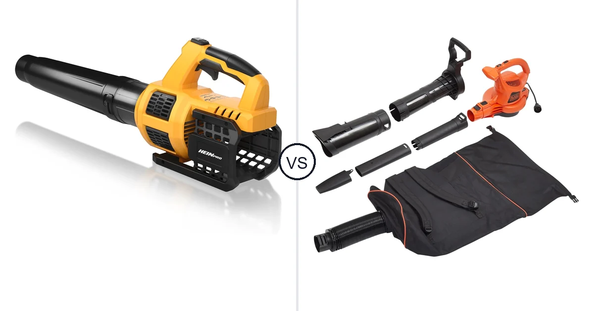 Comparison of HEINPRO Cordless Leaf Blower Compatible and BLACK+DECKER BEBL7000