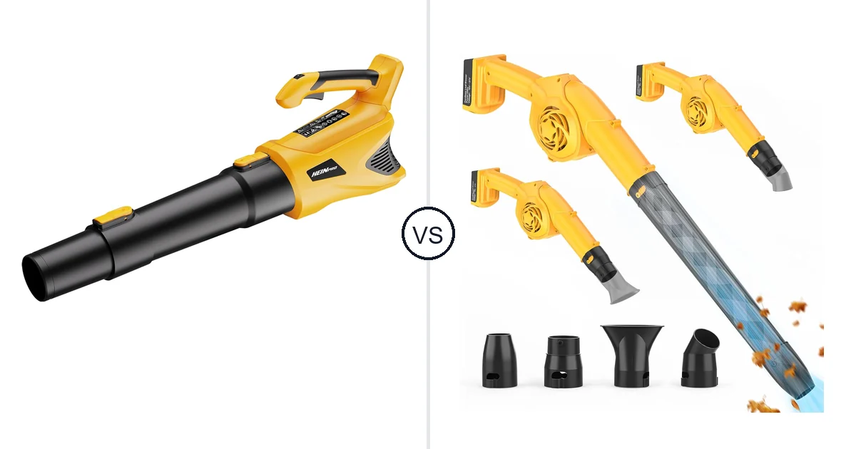 HEINPRO Cordless Leaf Blower vs Denqir Leaf Blower: Which Leaf