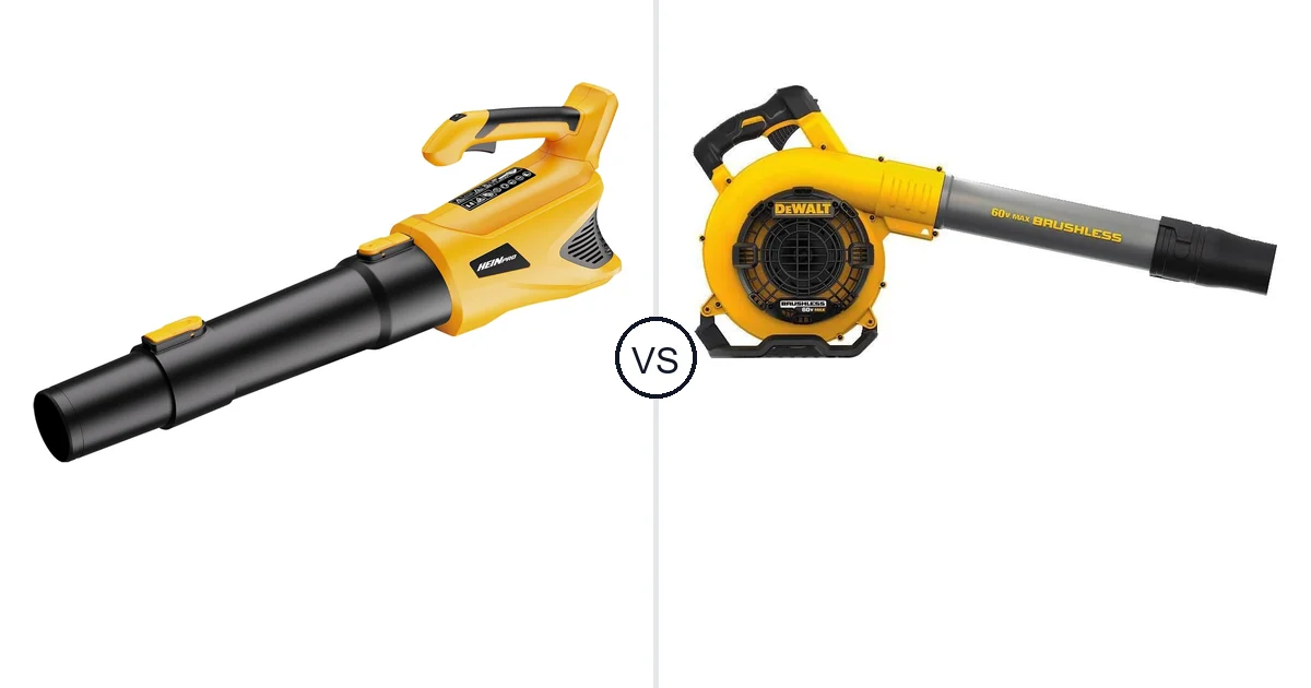 HEINPRO Cordless Leaf Blower vs DEWALT DCBL770B: Best Leaf Blower