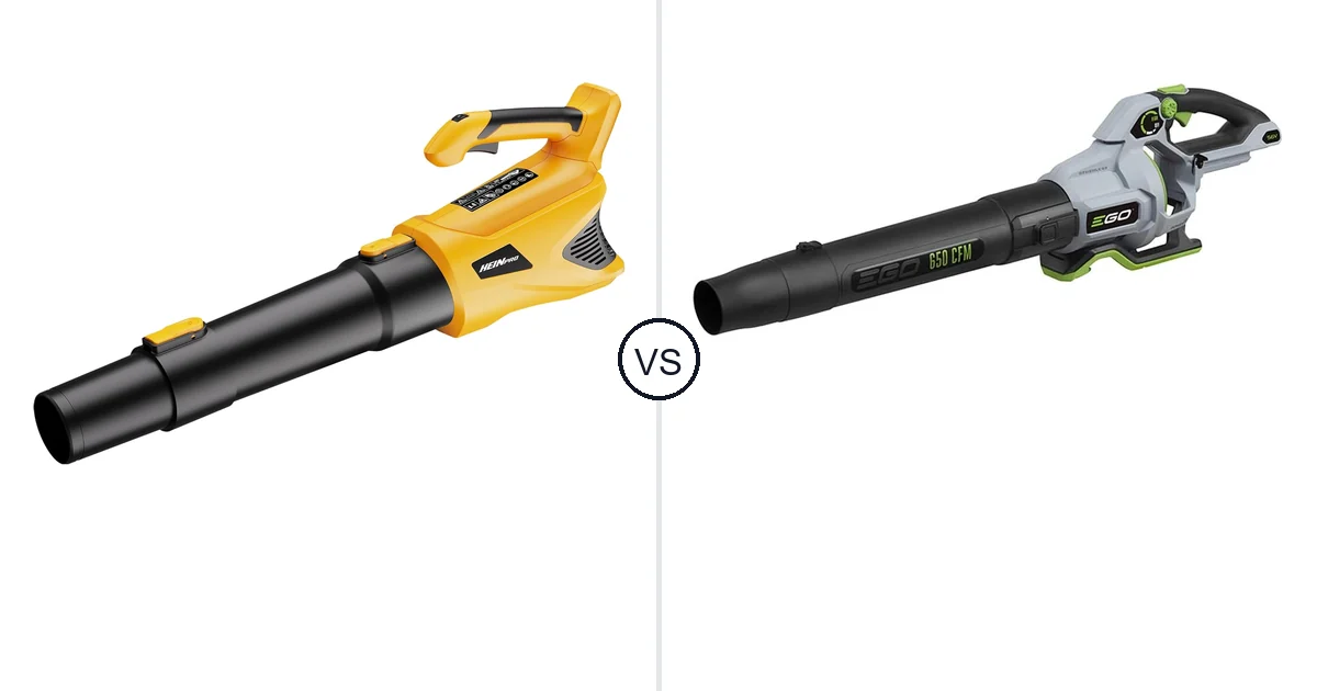 HEINPRO Cordless Leaf Blower vs EGO Power+ Leaf Blower: Best Leaf