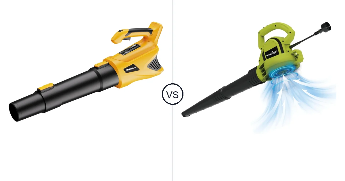 HEINPRO Cordless Leaf Blower vs GRASSTIGON Leaf Blower: Which Leaf
