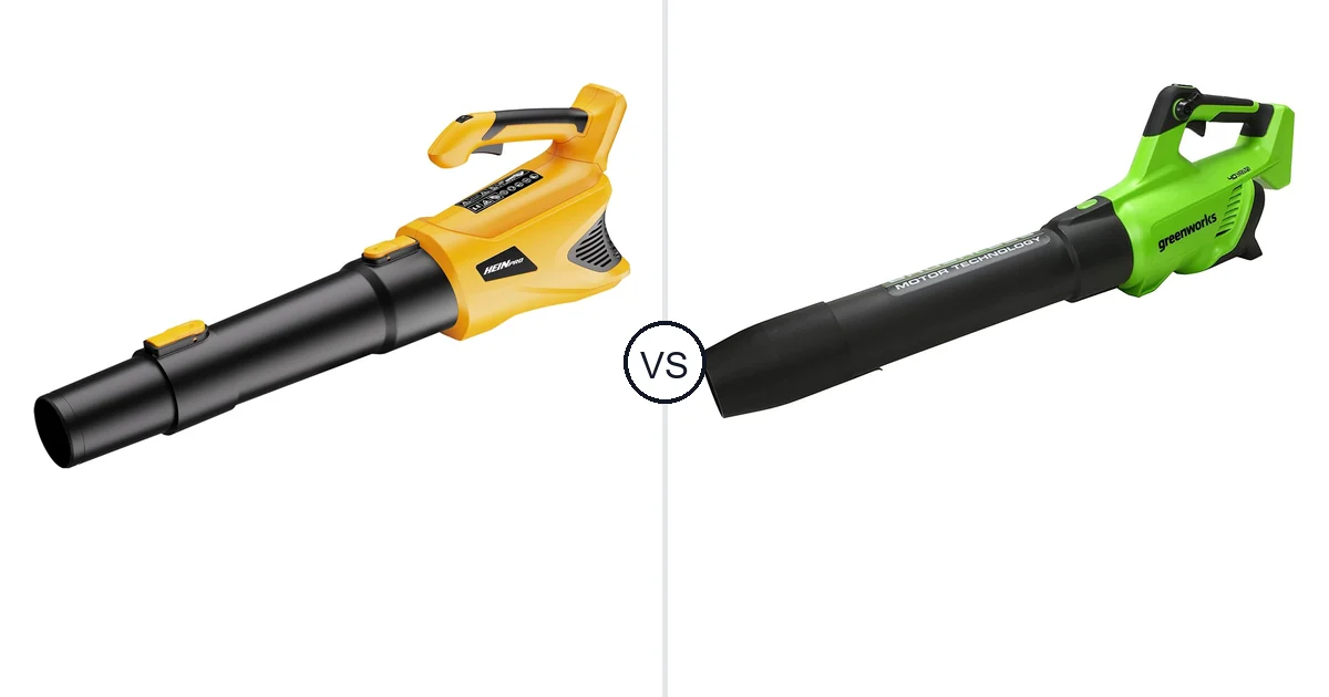 HEINPRO Cordless Leaf Blower vs Greenworks 40V: Best Leaf Blower for