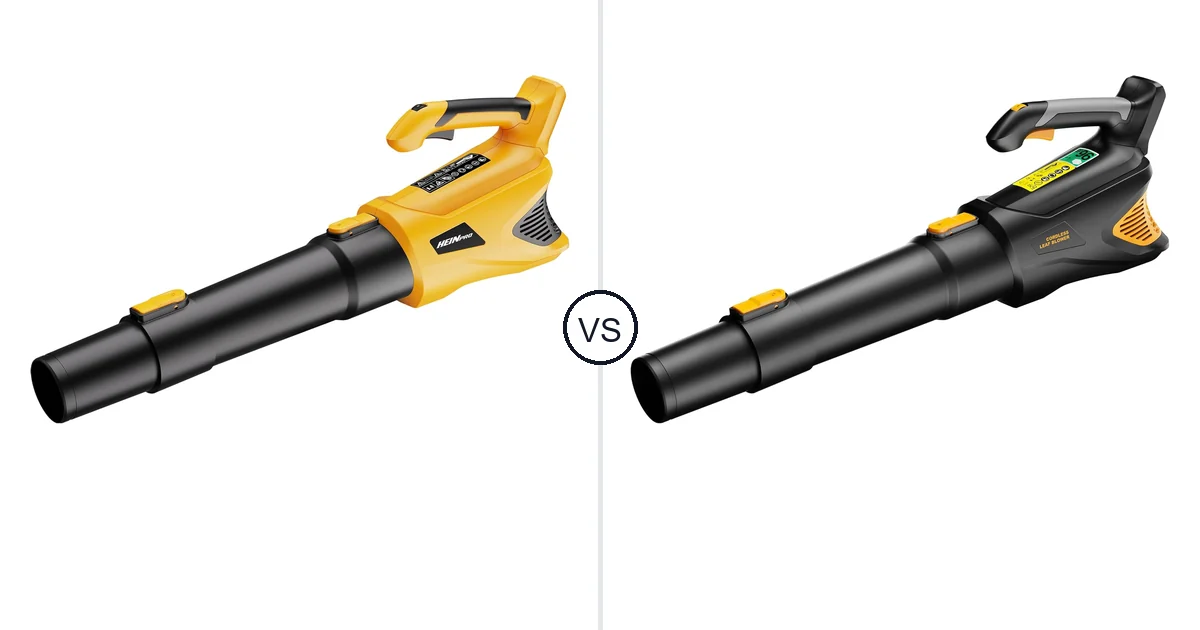HEINPRO Cordless vs HEINPRO Cordless: Best Leaf Blower for Your Needs