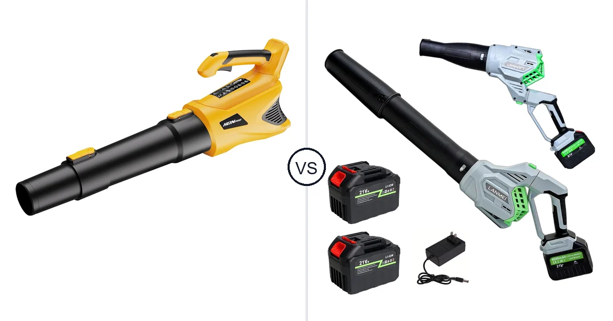 HEINPRO Cordless Leaf Blower vs LANMEI 146MPH: Best Leaf Blower
