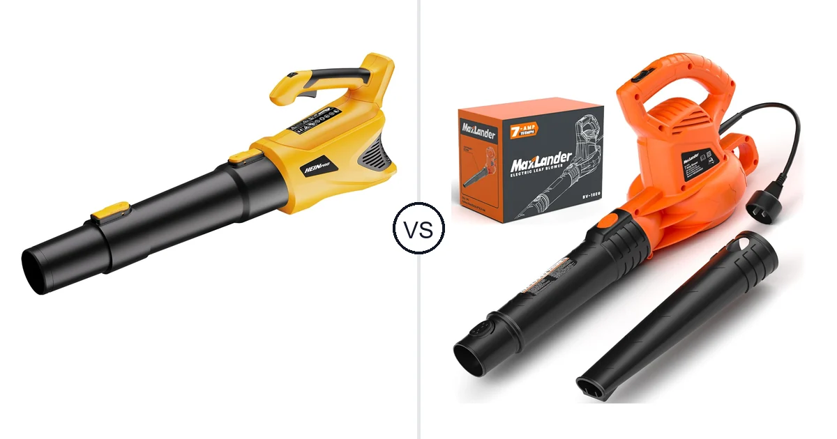 HEINPRO Cordless Leaf Blower vs MAXLANDER ML-ACLB01: Best Leaf