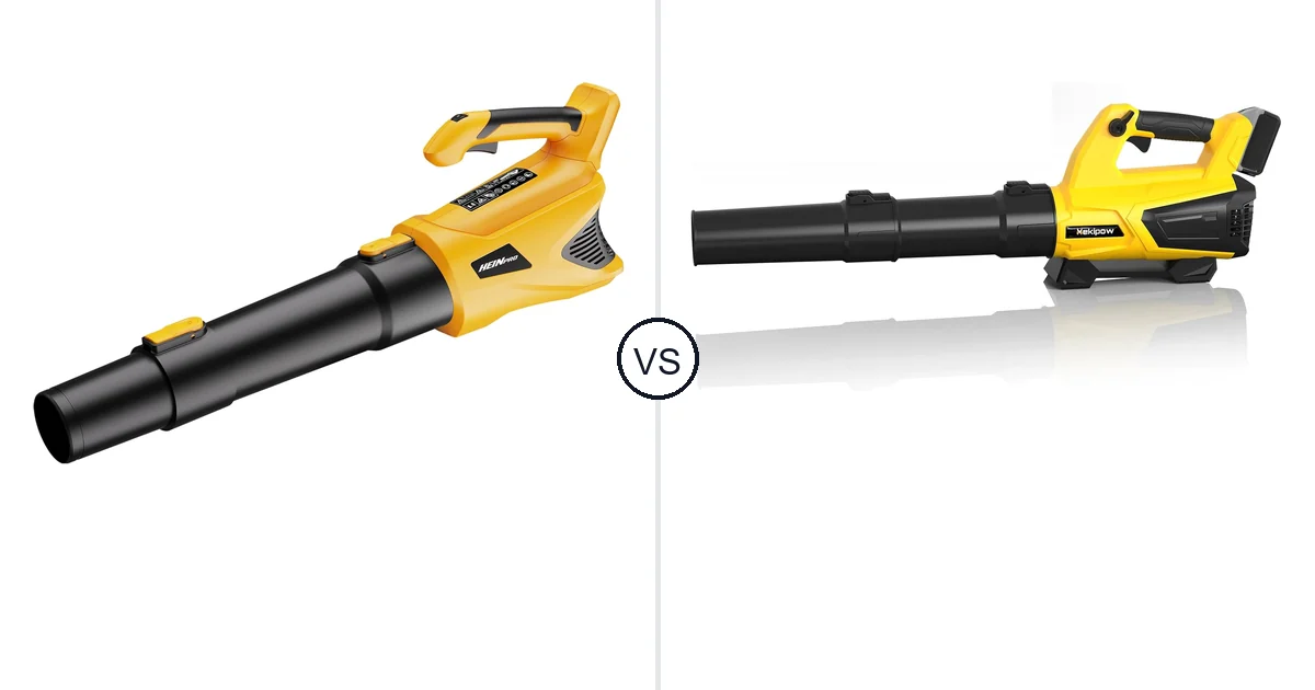 HEINPRO Cordless Leaf Blower vs MekiPow XKBFJ-880: Best Leaf Blower