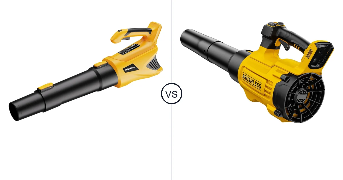 HEINPRO Cordless Leaf Blower vs Nelhalt CFM/125: Which Leaf Blower