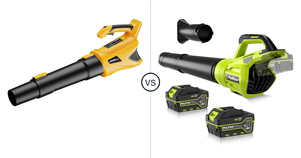 HEINPRO Cordless vs PULITUO Leaf: Which Leaf Blower Should You Buy?