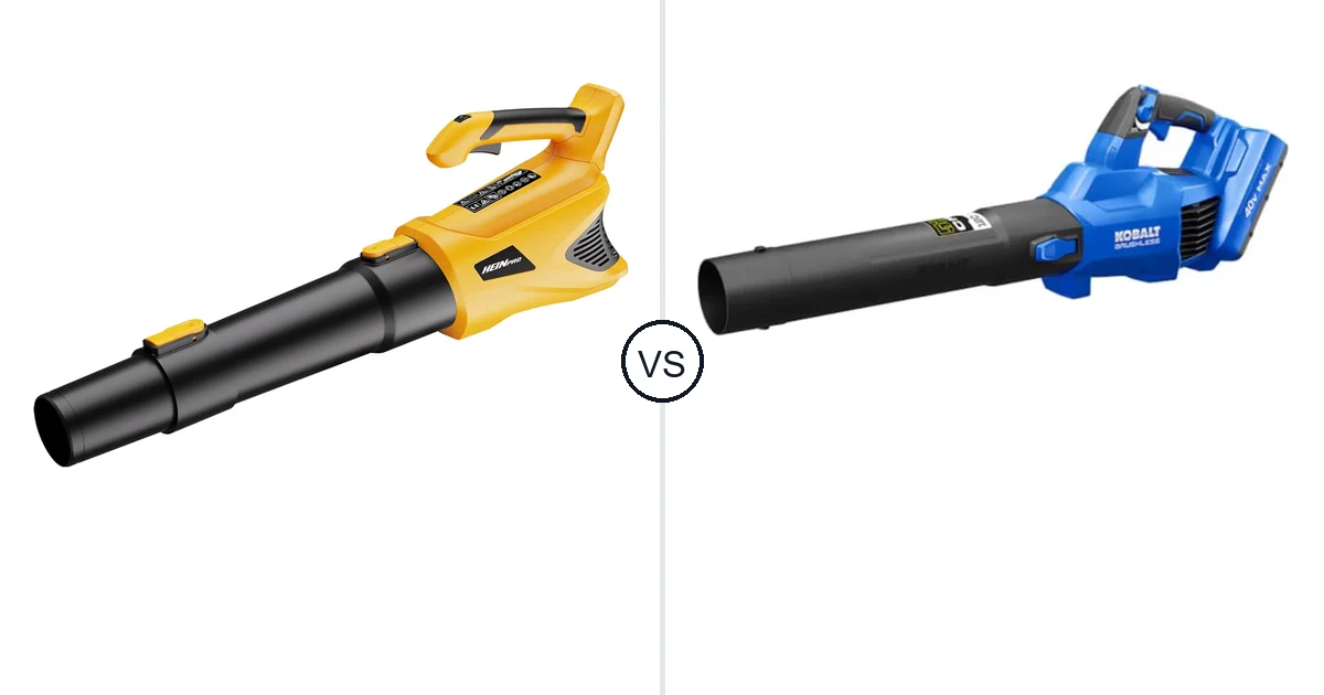 HEINPRO Cordless Leaf Blower vs SPPRANDOM Handheld: Best Leaf Blower