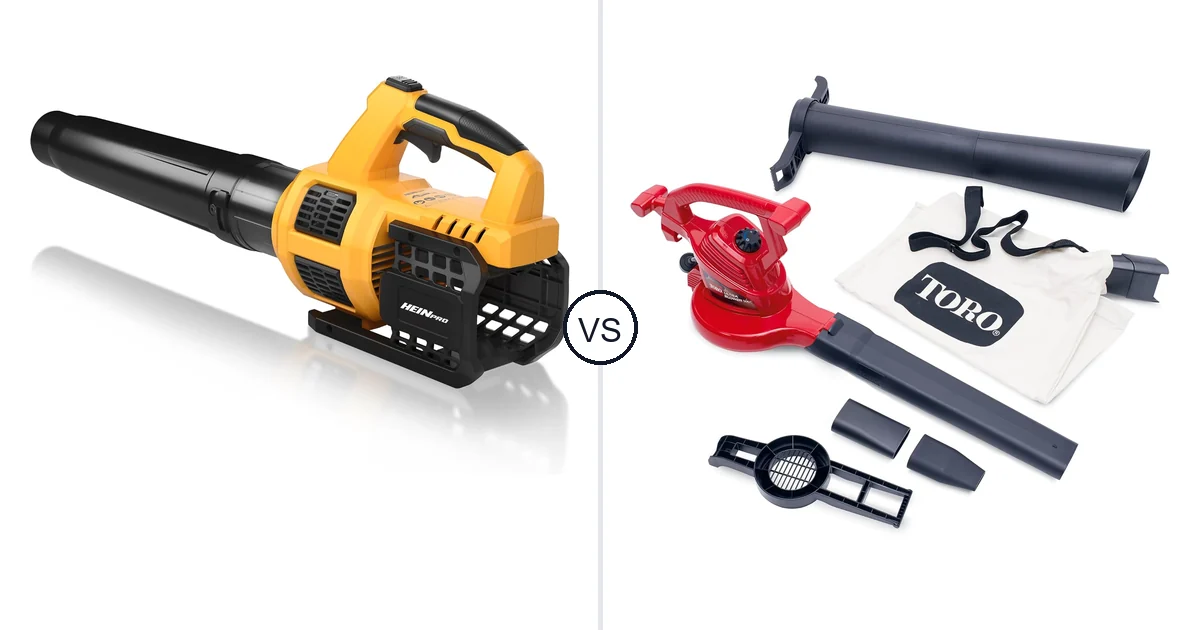 HEINPRO Cordless Leaf Blower vs Toro 51619: Best Leaf Blower for
