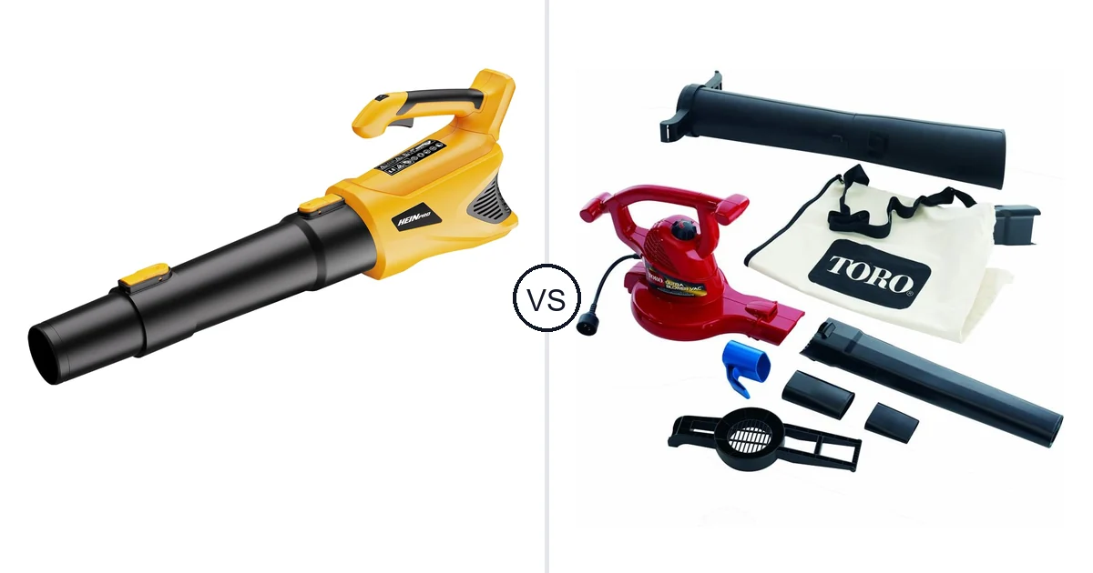 HEINPRO Cordless Leaf Blower vs Toro Handheld: Best Leaf Vacuum for