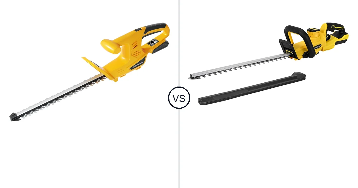 Houselife Cordless Hedge vs Avitomo 20-Inch: Best Hedge Trimmer