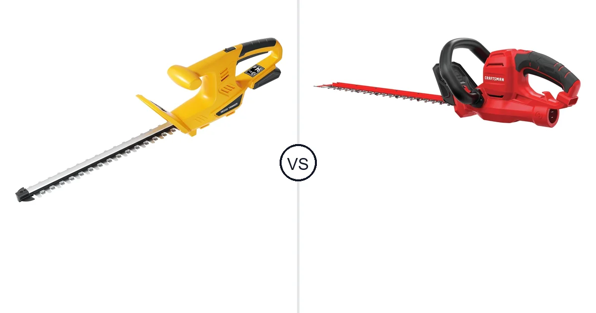 Houselife Cordless Hedge vs CRAFTSMAN CMEHTS8022: Hedge Trimmer