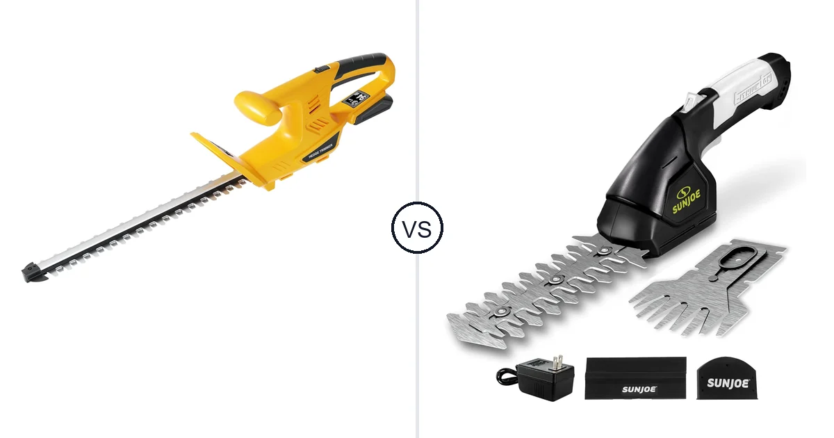 Houselife Cordless Hedge vs Sun Joe HJ604C: Which Should You Buy?