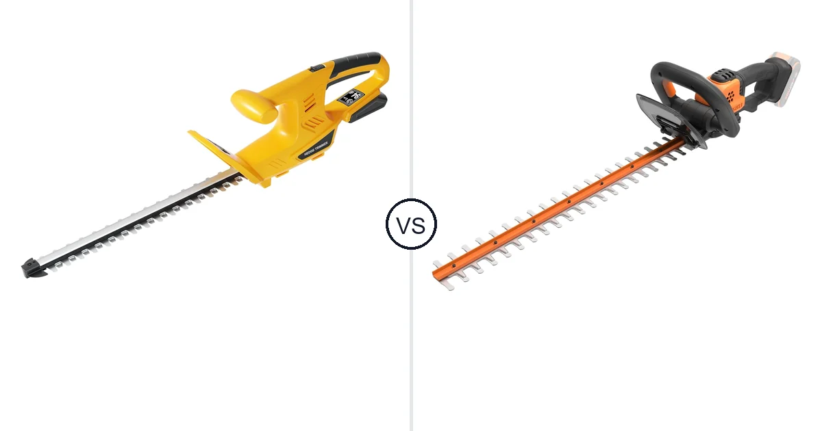 Comparison of Houselife Cordless Hedge Trimmer Compatible and WORX WG261