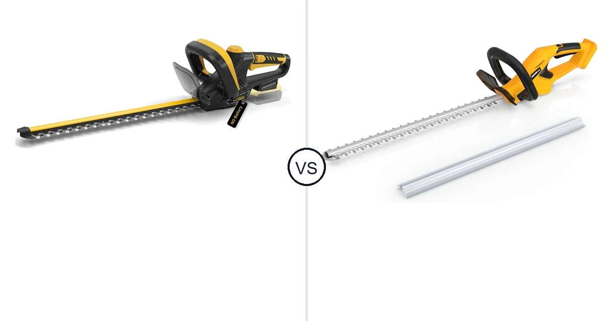 IEBUDA 22-Inch vs HEINPRO Cordless Hedge Trimmer: Best for You?