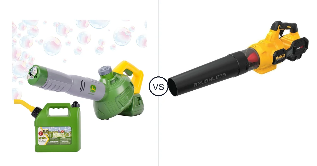 John Deere Bubble Leaf vs DEWALT Handheld: Key Differences