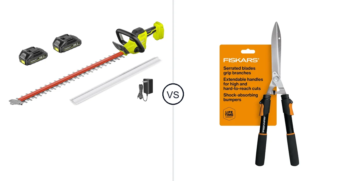 KOMASTY 22 Inch Hedge vs Fiskars Extendable: Which Should You Buy?