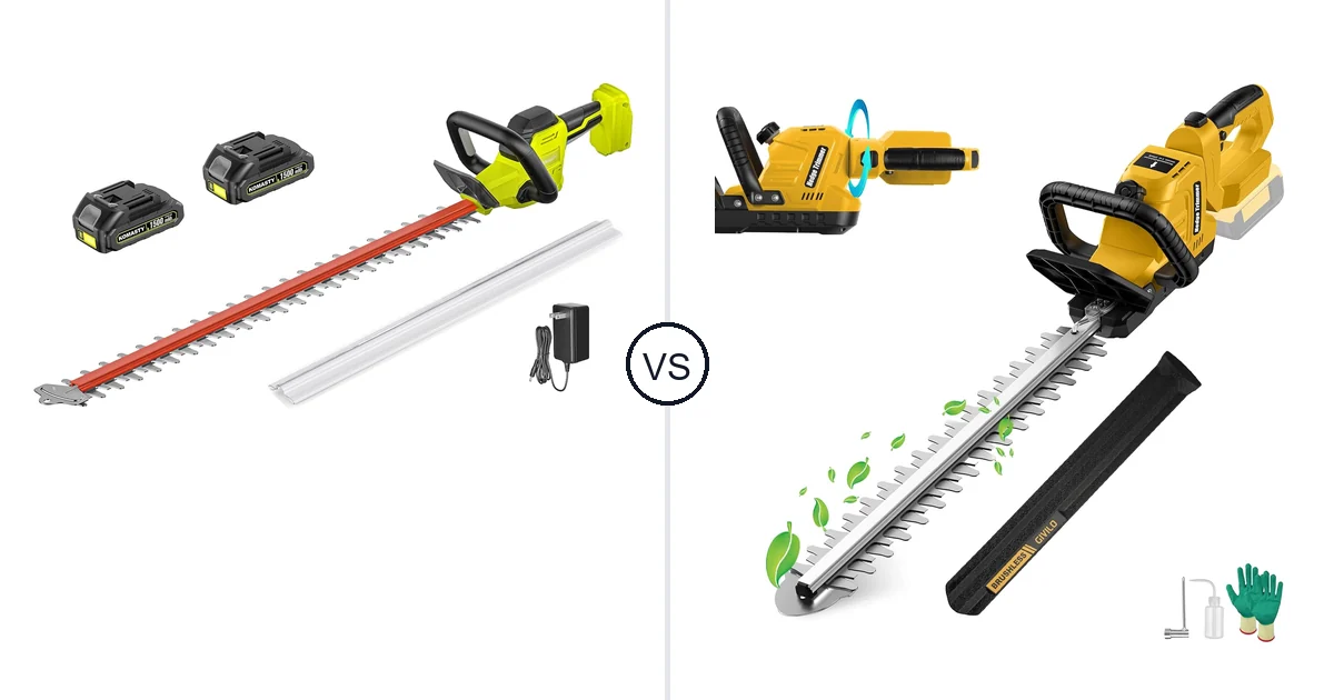 KOMASTY 22 Inch Hedge vs Givilo Electric Hedge: Best Hedge Trimmer