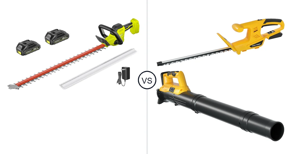 KOMASTY 22 Inch Hedge vs Houselife Cordless Hedge: Best Hedge