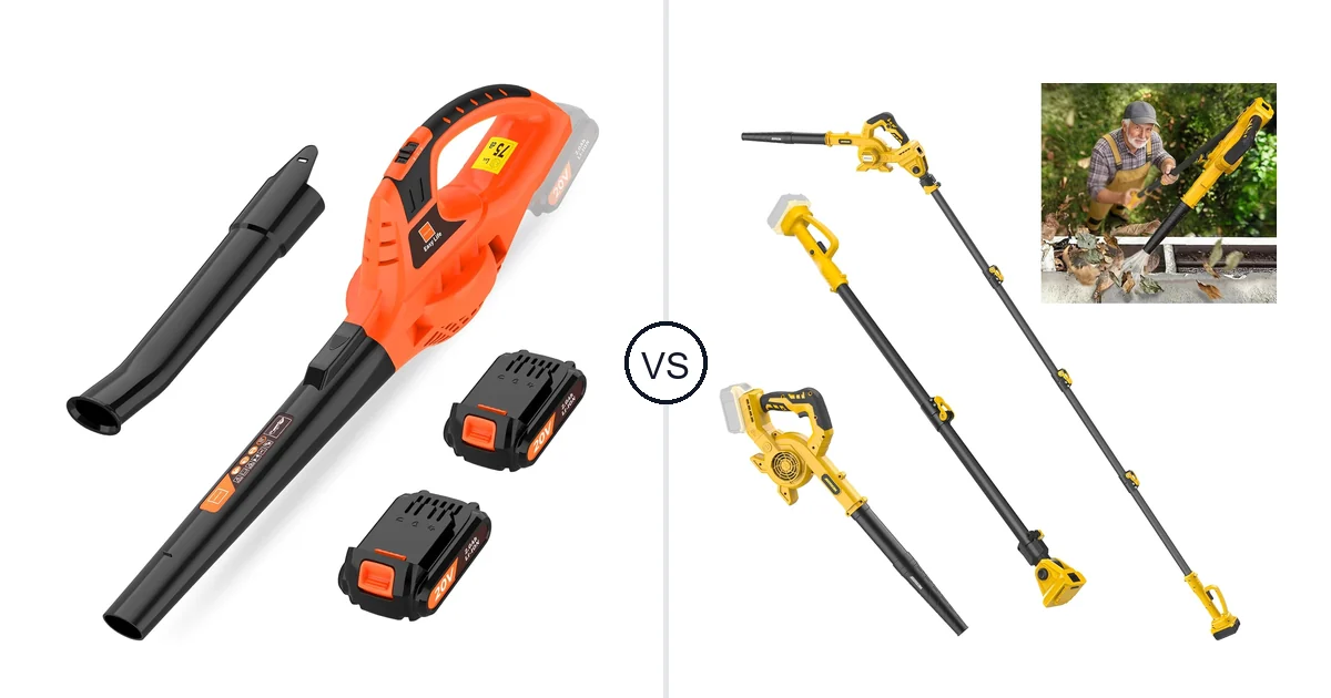 Comparison of Leisch Life Cordless Leaf Blower and ADOTOCAM GZCYJ