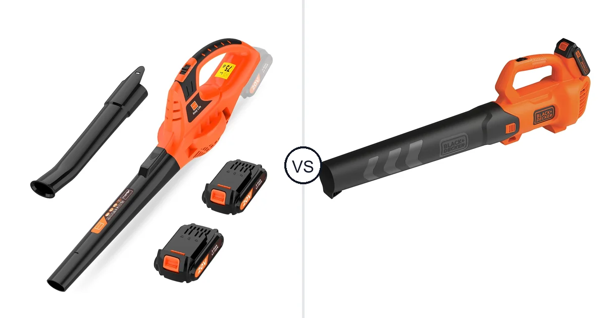 Comparison of Leisch Life Cordless Leaf Blower and BLACK+DECKER BCBL700D1