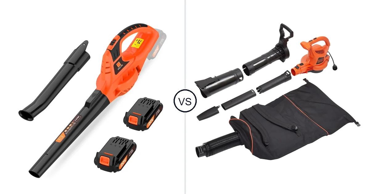 Comparison of Leisch Life Cordless Leaf Blower and BLACK+DECKER BEBL7000