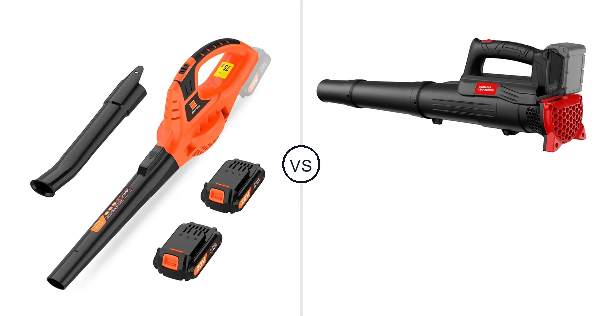 Comparison of Leisch Life Cordless Leaf Blower and Houselife HL-SYLB01R