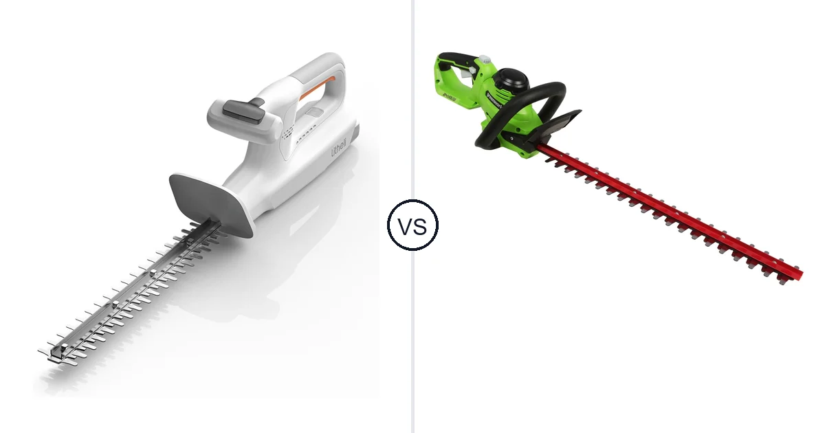 LiTHELi 20V vs Greenworks 24V: Best Hedge Trimmer for You