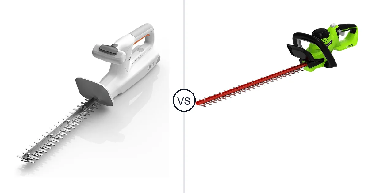 LiTHELi 20V vs Greenworks 40V: Best Hedge Trimmer for Your Needs