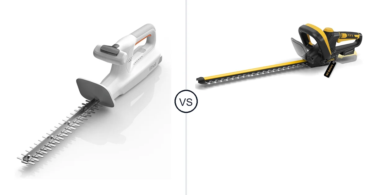 LiTHELi 20V vs IEBUDA 22-Inch: Hedge Trimmer Comparison (Key