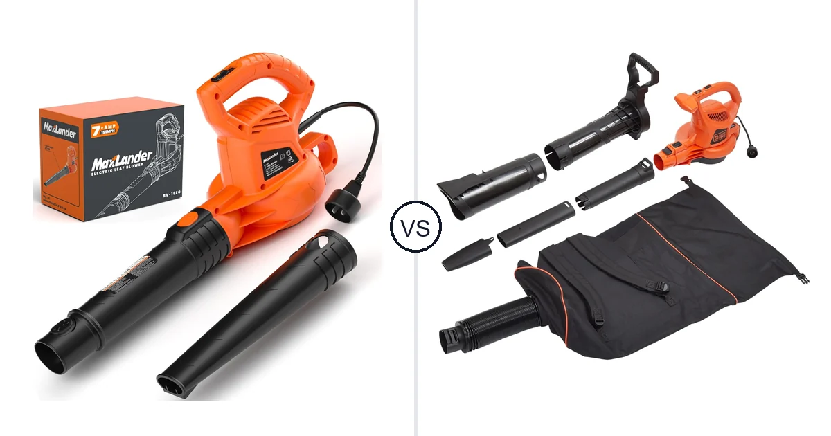 MAXLANDER ML-ACLB01 vs BLACK+DECKER BEBL7000: Vacuum Comparison (Key