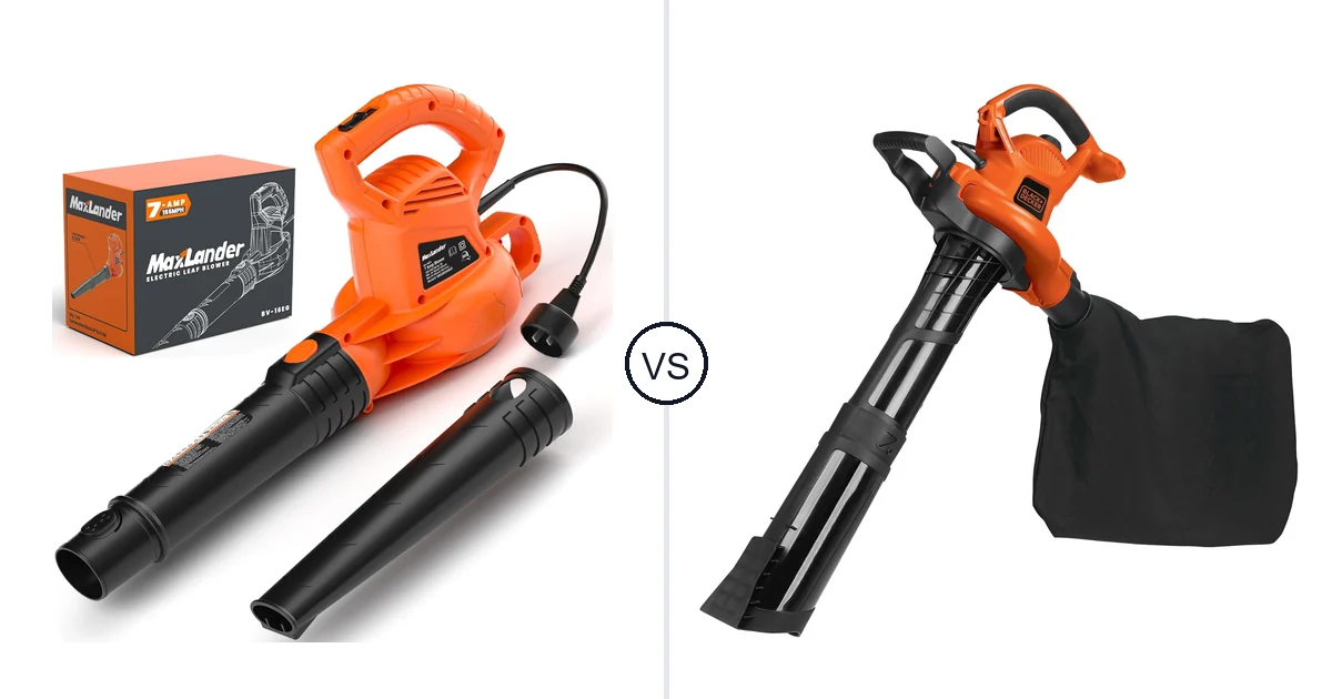 Comparison of MAXLANDER ML-ACLB01 and BLACK+DECKER BV6000