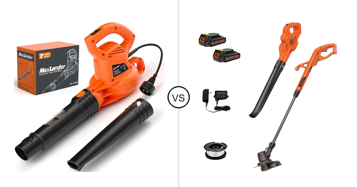 Comparison of MAXLANDER ML-ACLB01 and BLACK+DECKER LCC222