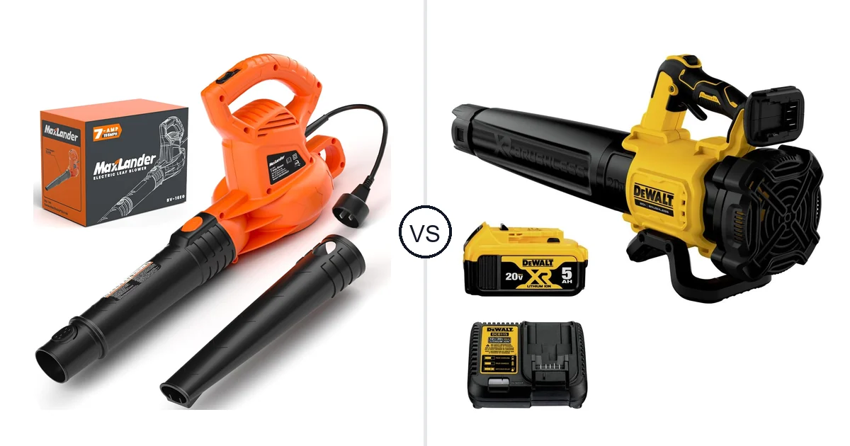 Comparison of MAXLANDER ML-ACLB01 and DEWALT DCBL722P1