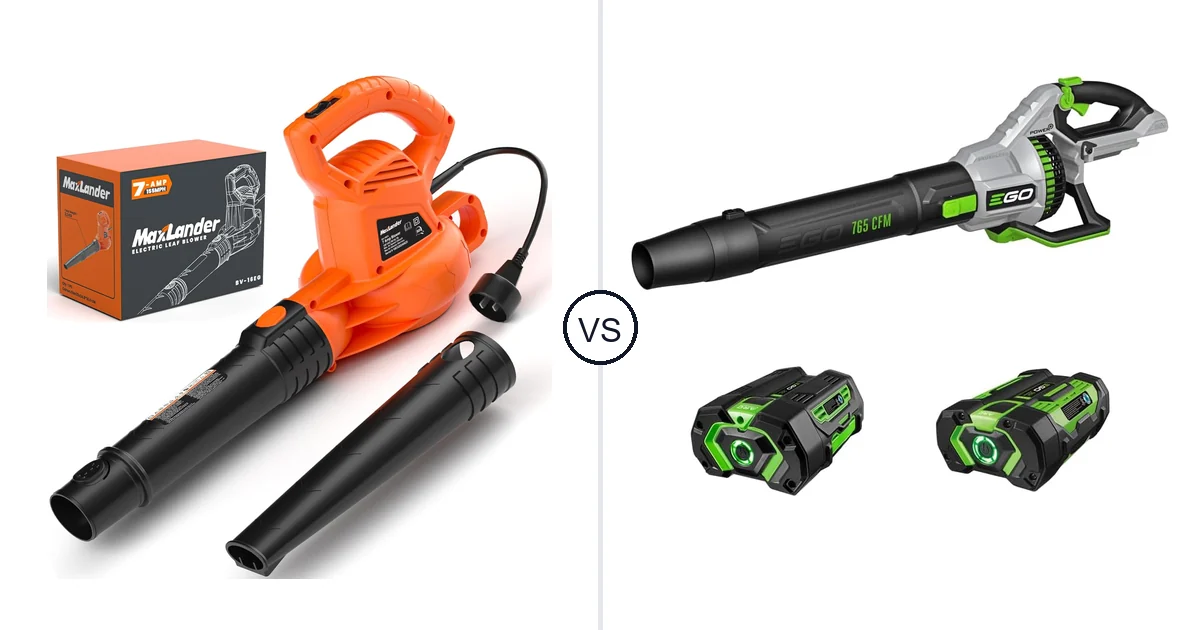 Comparison of MAXLANDER ML-ACLB01 and EGO Power+ LB7654