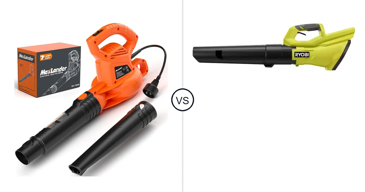 Comparison of MAXLANDER ML-ACLB01 and RYOBI RY40LB01B