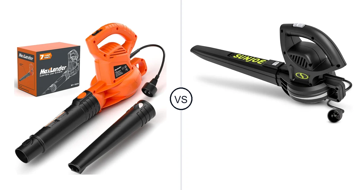 Comparison of MAXLANDER ML-ACLB01 and Sun Joe SBJ597E