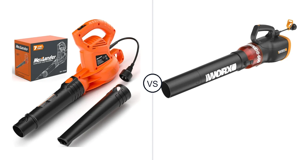Comparison of MAXLANDER ML-ACLB01 and WORX WG520
