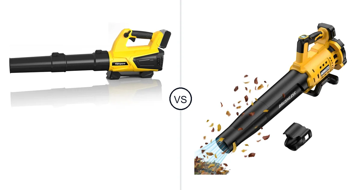 MekiPow XKBFJ-880 vs Aenkuto Cordless Leaf Blower: Best Leaf Blower