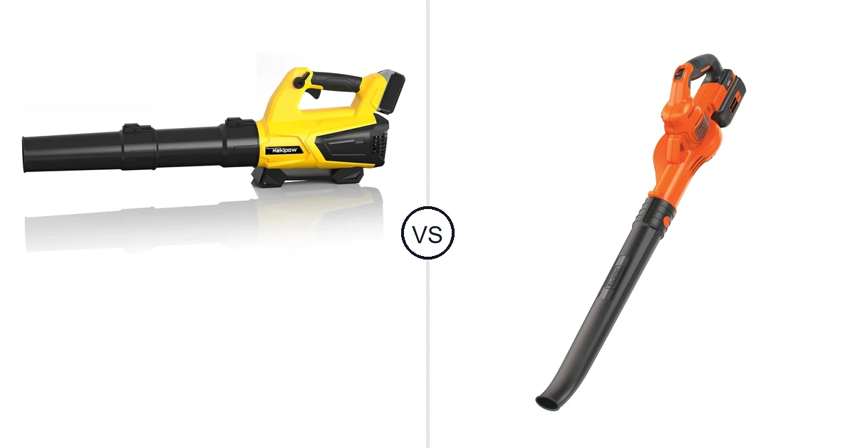 MekiPow XKBFJ-880 vs BLACK+DECKER LSW40C: Best Leaf Blower