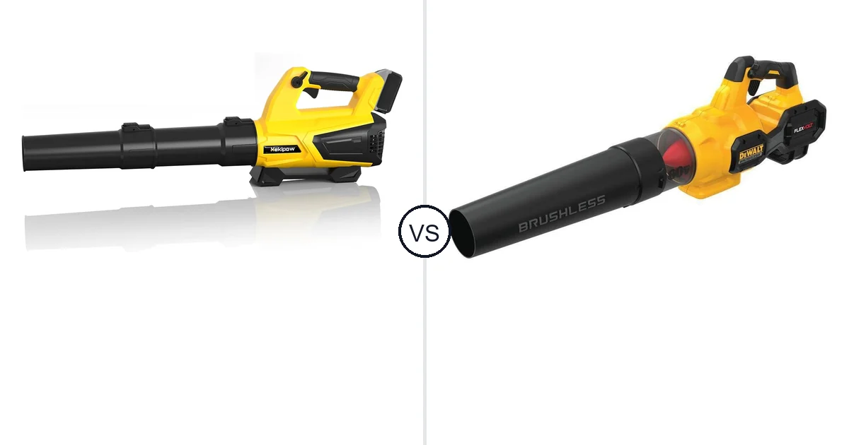 MekiPow XKBFJ-880 vs DEWALT Handheld: Best Leaf Blower for Your Needs
