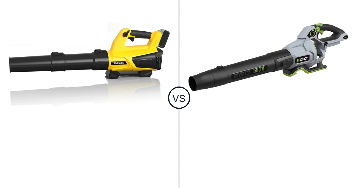 MekiPow XKBFJ-880 vs EGO Power+ Leaf Blower: Best Leaf Blower for